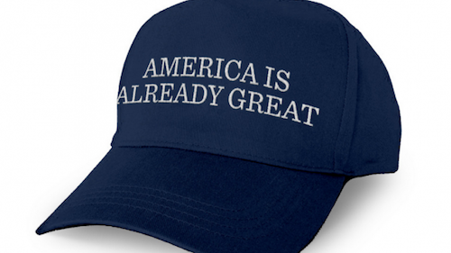Americaisalreadygreat-